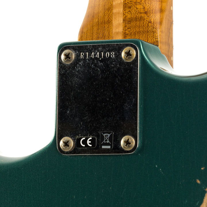 Fender Custom Shop 1962 Stratocaster Relic - Golden Zebra -Sherwood Green Metallic (108)