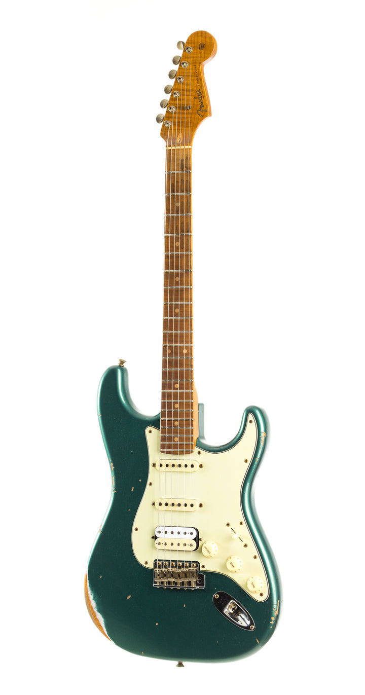 Fender Custom Shop 1962 Stratocaster Relic - Golden Zebra -Sherwood Green Metallic (108)