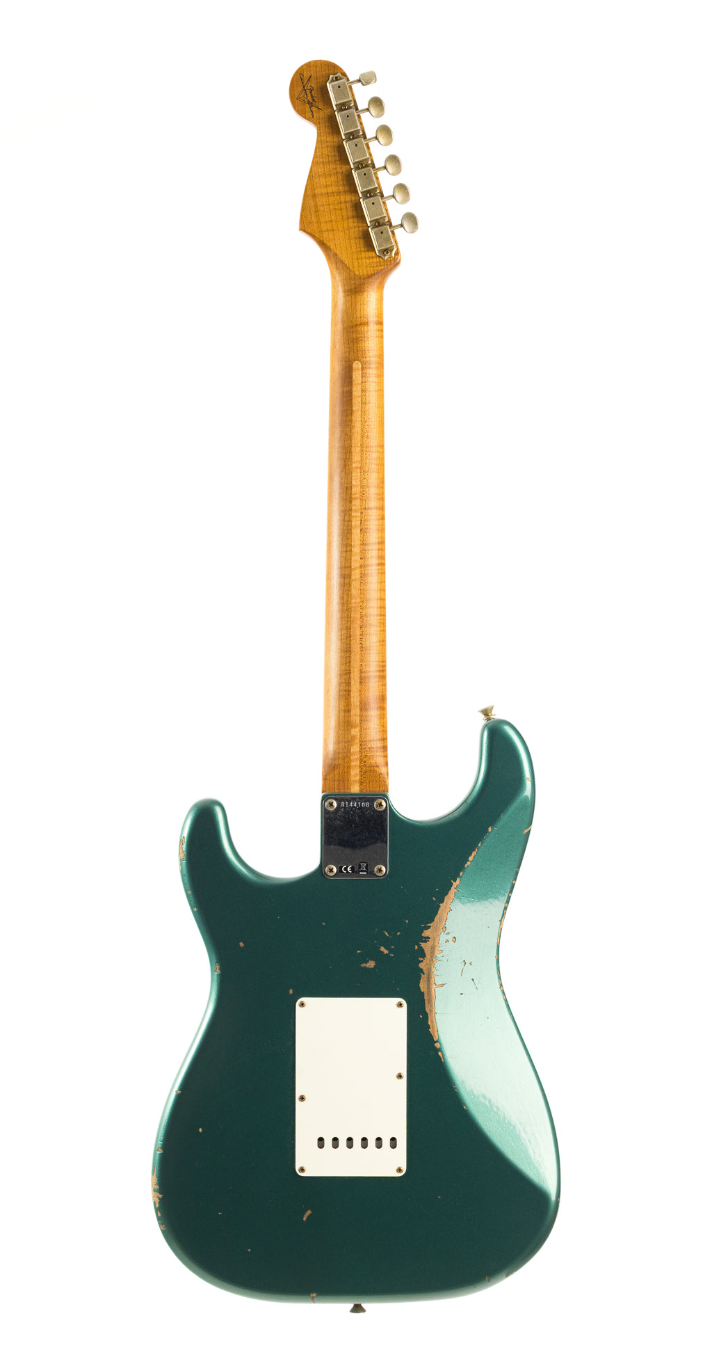 Fender Custom Shop 1962 Stratocaster Relic - Golden Zebra -Sherwood Green Metallic (108)
