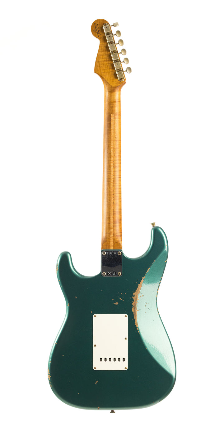 Fender Custom Shop 1962 Stratocaster Relic - Golden Zebra -Sherwood Green Metallic (108)