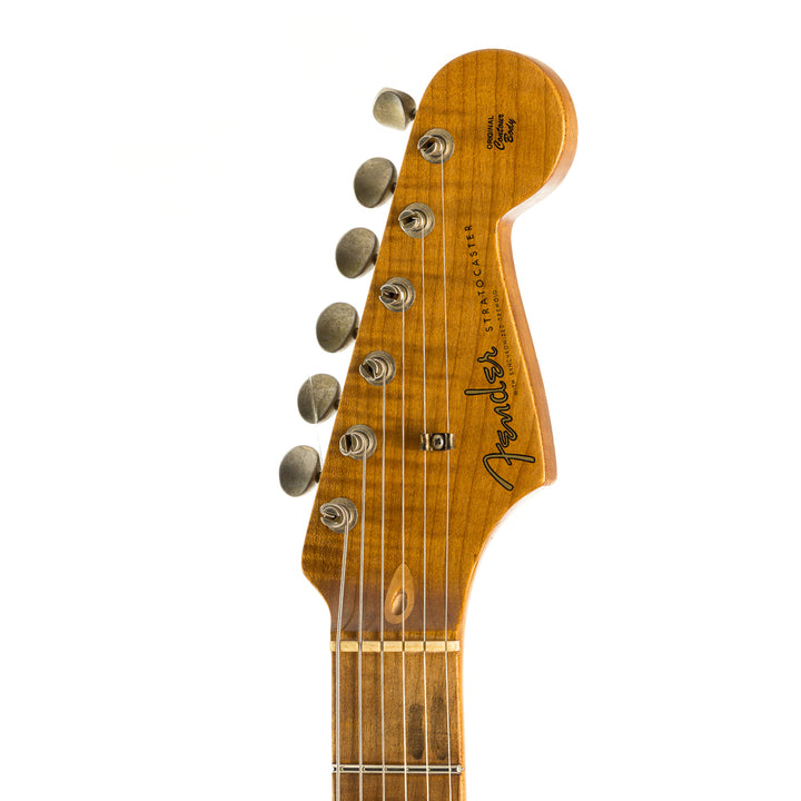 Fender Custom Shop 1962 Stratocaster Relic - Golden Zebra -Sherwood Green Metallic (108)