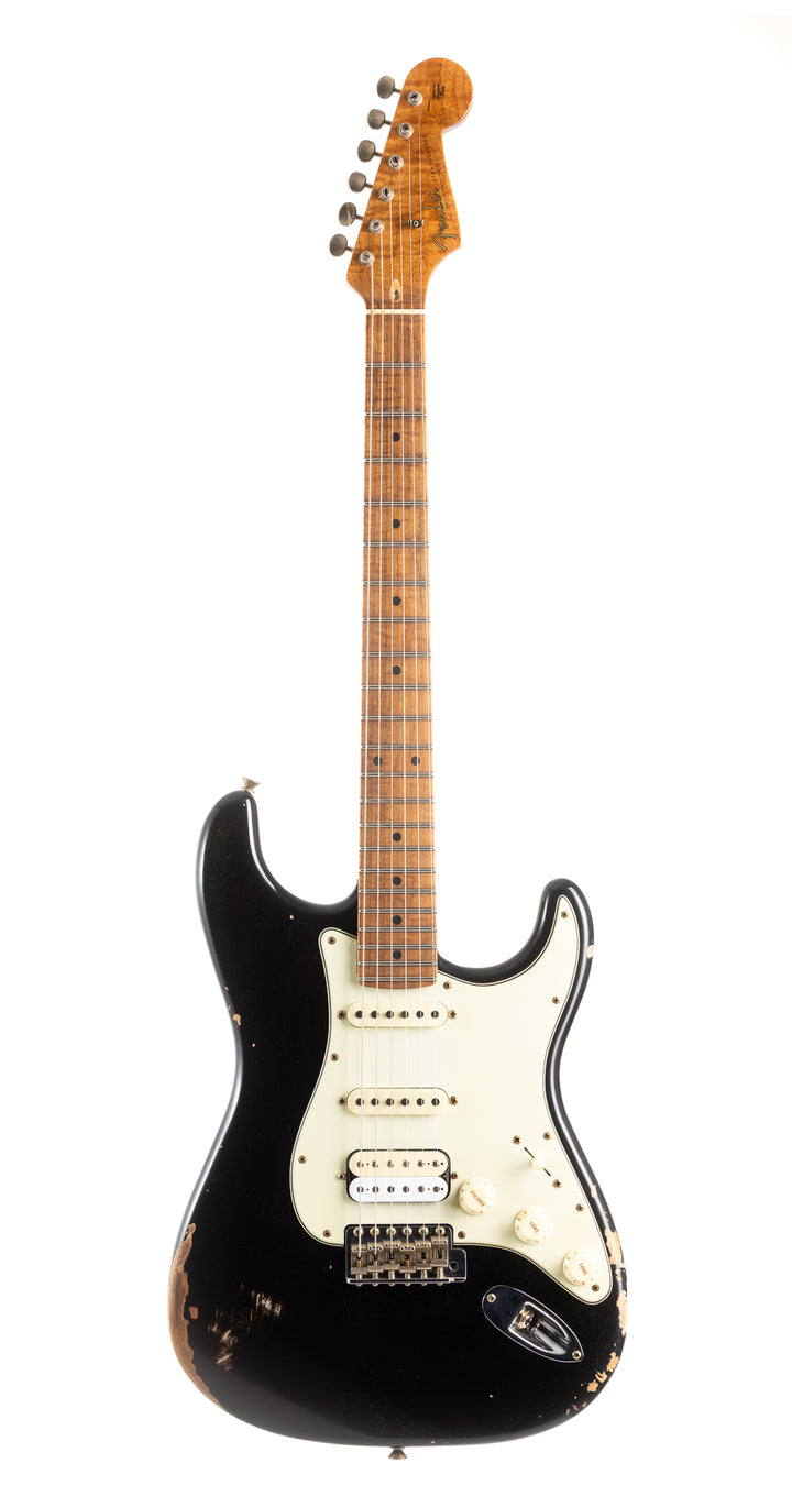 Fender Custom Shop 1962 Stratocaster Relic - Golden Zebra - Black (590)