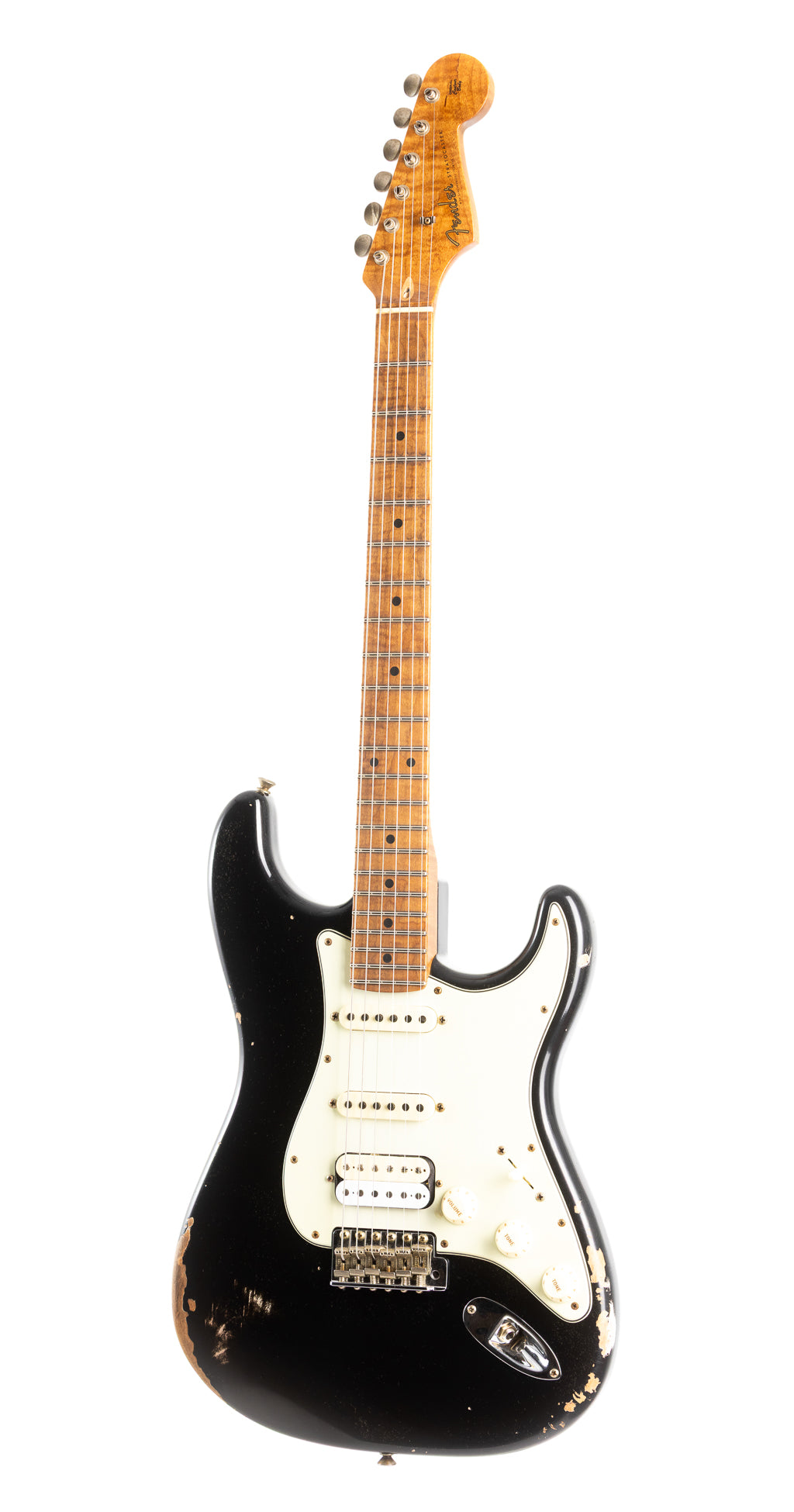 Fender Custom Shop 1962 Stratocaster Relic - Golden Zebra - Black (590)