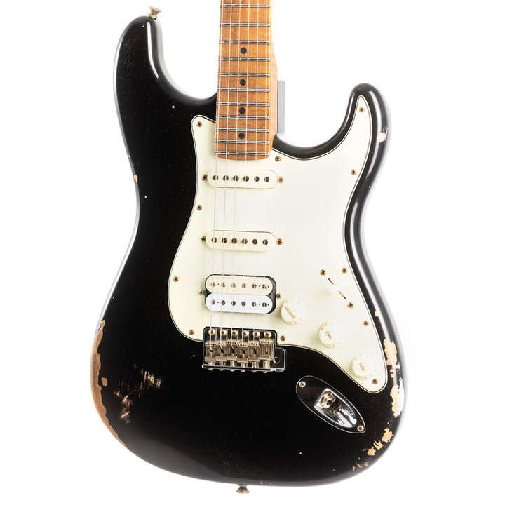 Fender Custom Shop 1962 Stratocaster Relic - Golden Zebra - Black (590)