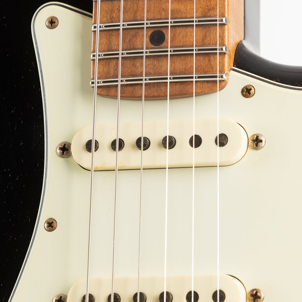 Fender Custom Shop 1962 Stratocaster Relic - Golden Zebra - Black (590)