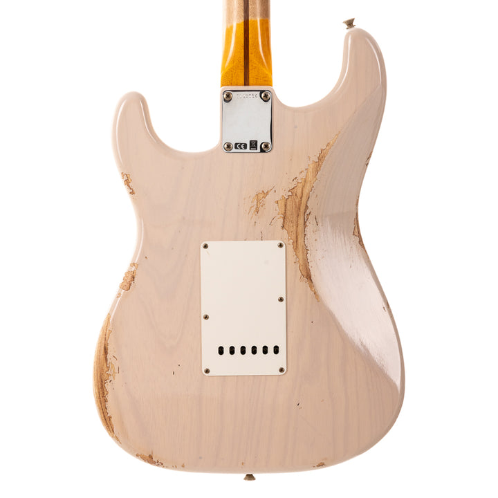 Fender Custom Shop 1957 Stratocaster Heavy Relic - Dirty White Blonde (054)