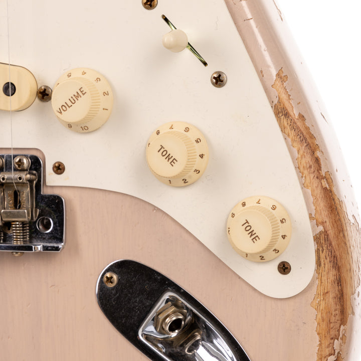 Fender Custom Shop 1957 Stratocaster Heavy Relic - Dirty White Blonde (054)