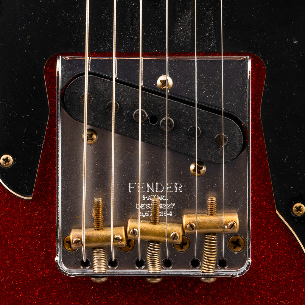 Fender Custom Shop 1970s Telecaster Heavy Relic - Red Sparkle (844)