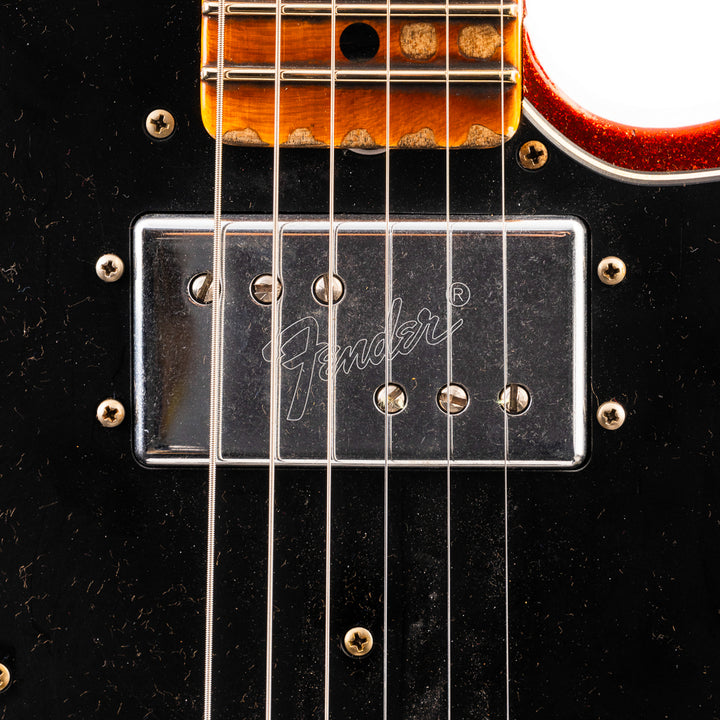 Fender Custom Shop 1970s Telecaster Heavy Relic - Red Sparkle (844)