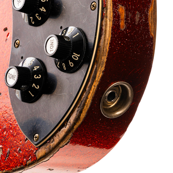 Fender Custom Shop 1970s Telecaster Heavy Relic - Red Sparkle (844)