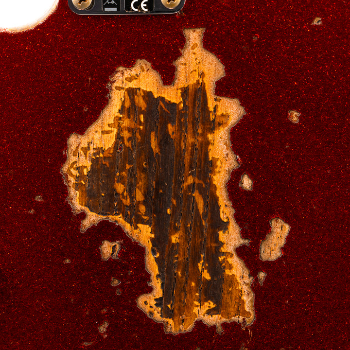Fender Custom Shop 1970s Telecaster Heavy Relic - Red Sparkle (844)