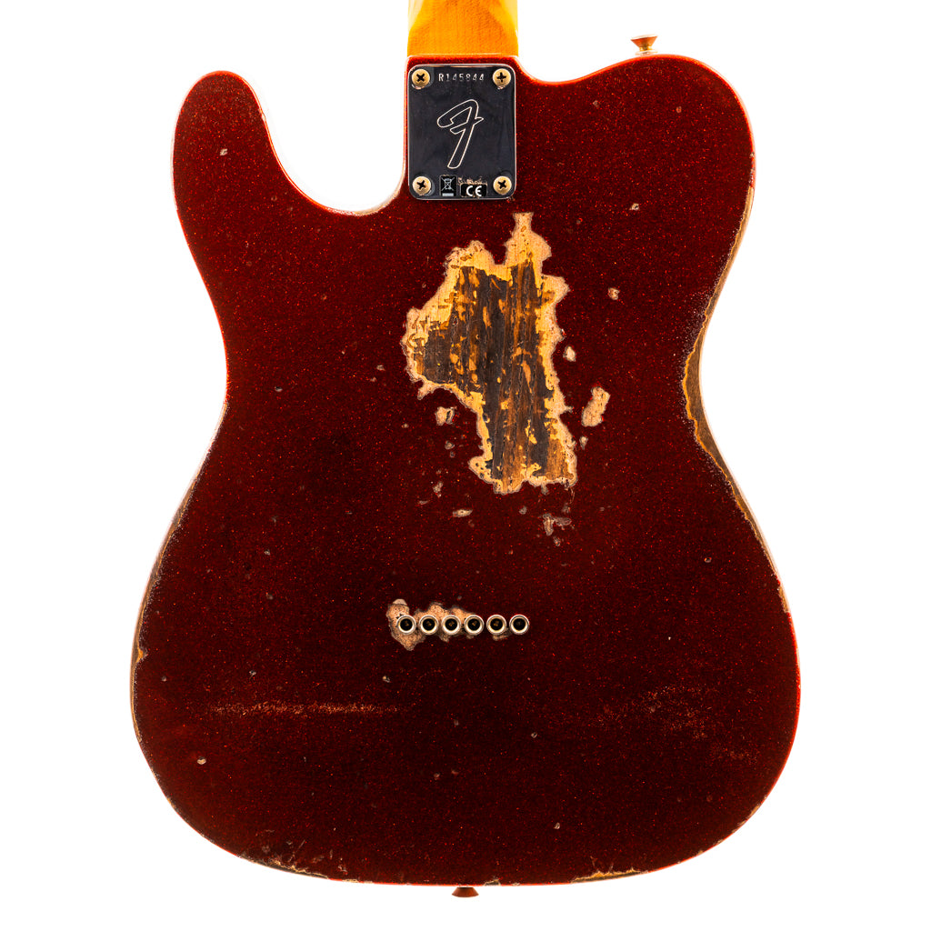Fender Custom Shop 1970s Telecaster Heavy Relic - Red Sparkle (844)
