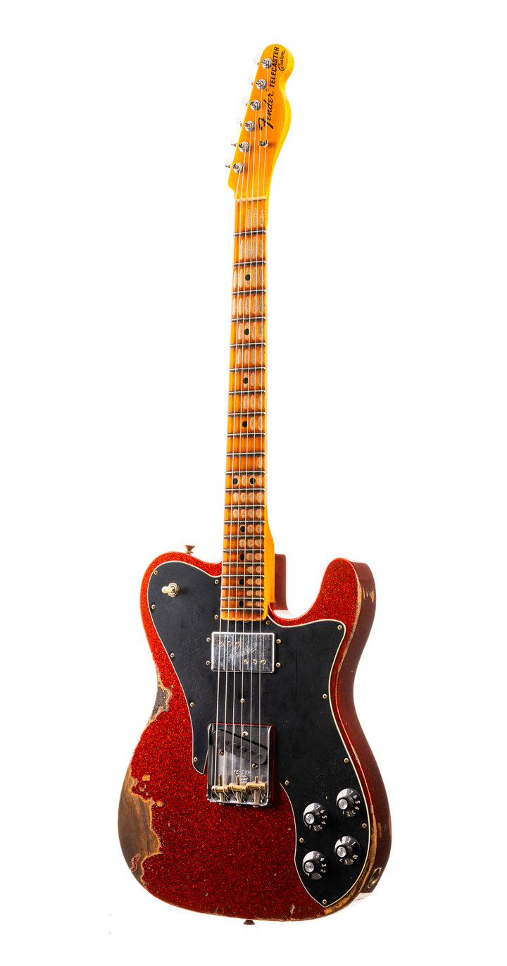 Fender Custom Shop 1970s Telecaster Heavy Relic - Red Sparkle (844)