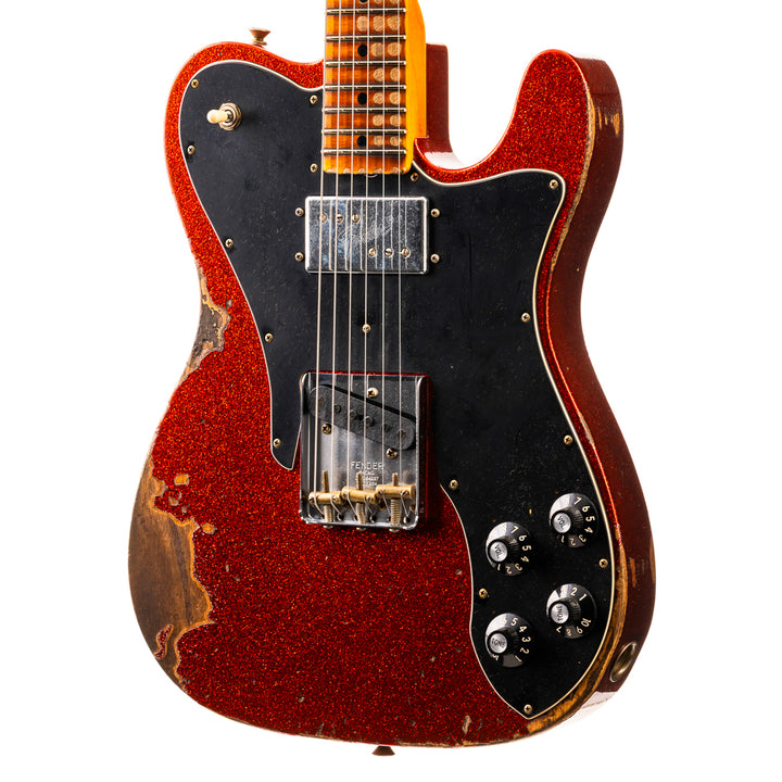 Fender Custom Shop 1970s Telecaster Heavy Relic - Red Sparkle (844)