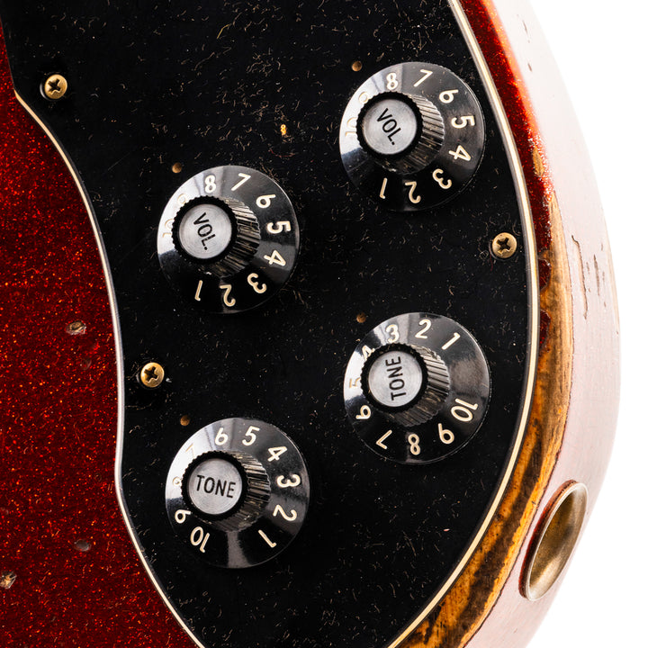 Fender Custom Shop 1970s Telecaster Heavy Relic - Red Sparkle (844)
