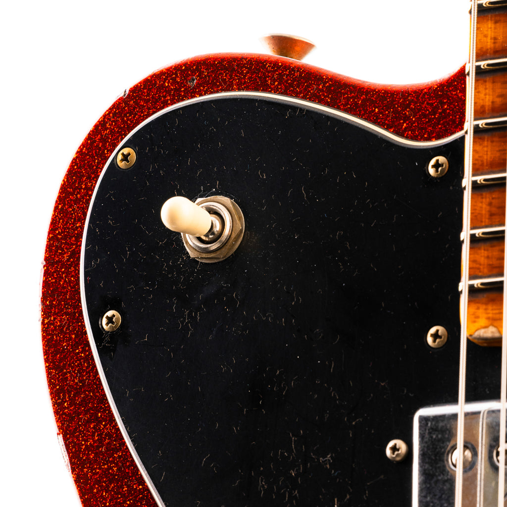 Fender Custom Shop 1970s Telecaster Heavy Relic - Red Sparkle (844)