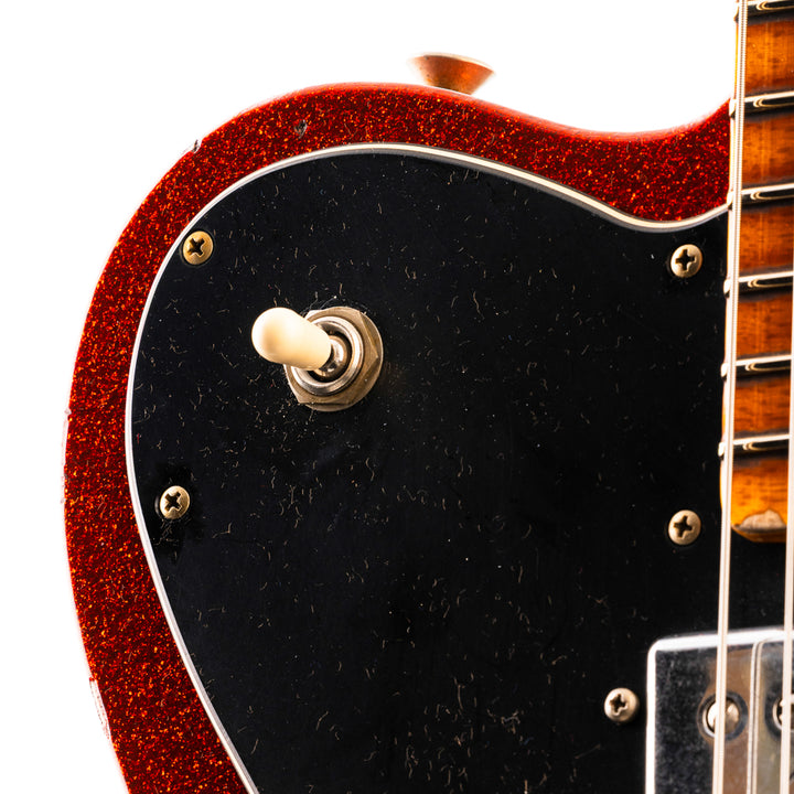 Fender Custom Shop 1970s Telecaster Heavy Relic - Red Sparkle (844)