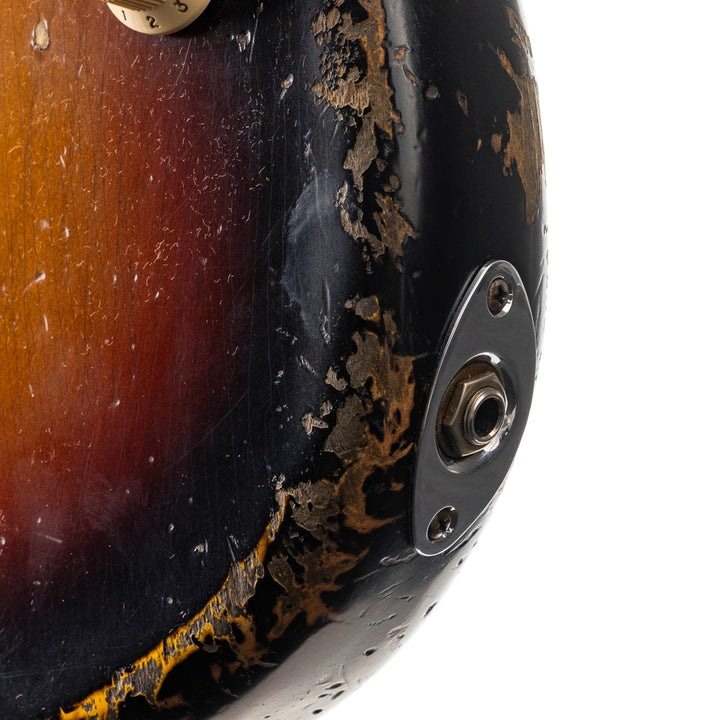 Fender Custom Shop Lark Limited 10 “Wild Horse” 1963 HS Stratocaster Heavy Relic - 3 Tone Sunburst (251)