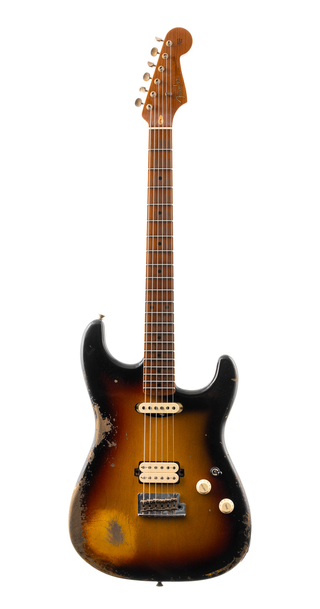 Fender Custom Shop Lark Limited 10 “Wild Horse” 1963 HS Stratocaster Heavy Relic - 3 Tone Sunburst (251)