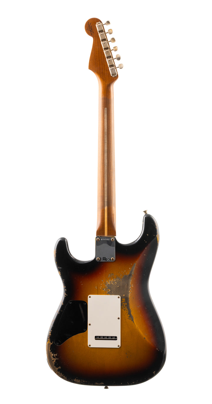 Fender Custom Shop Lark Limited 10 “Wild Horse” 1963 HS Stratocaster Heavy Relic - 3 Tone Sunburst (251)