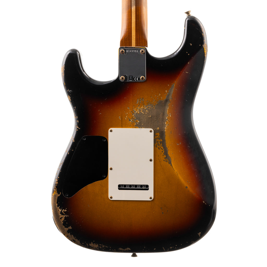 Fender Custom Shop Lark Limited 10 “Wild Horse” 1963 HS Stratocaster Heavy Relic - 3 Tone Sunburst (251)