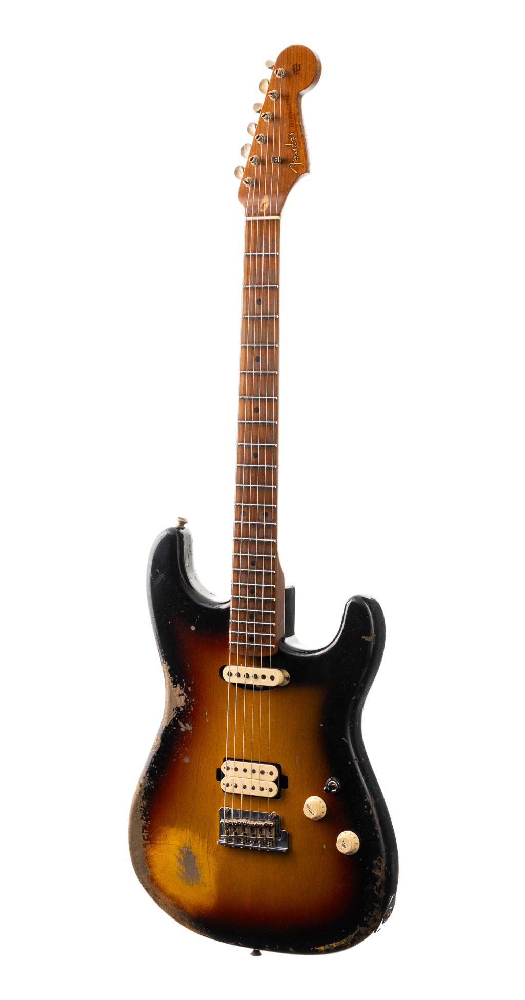 Fender Custom Shop Lark Limited 10 “Wild Horse” 1963 HS Stratocaster Heavy Relic - 3 Tone Sunburst (251)