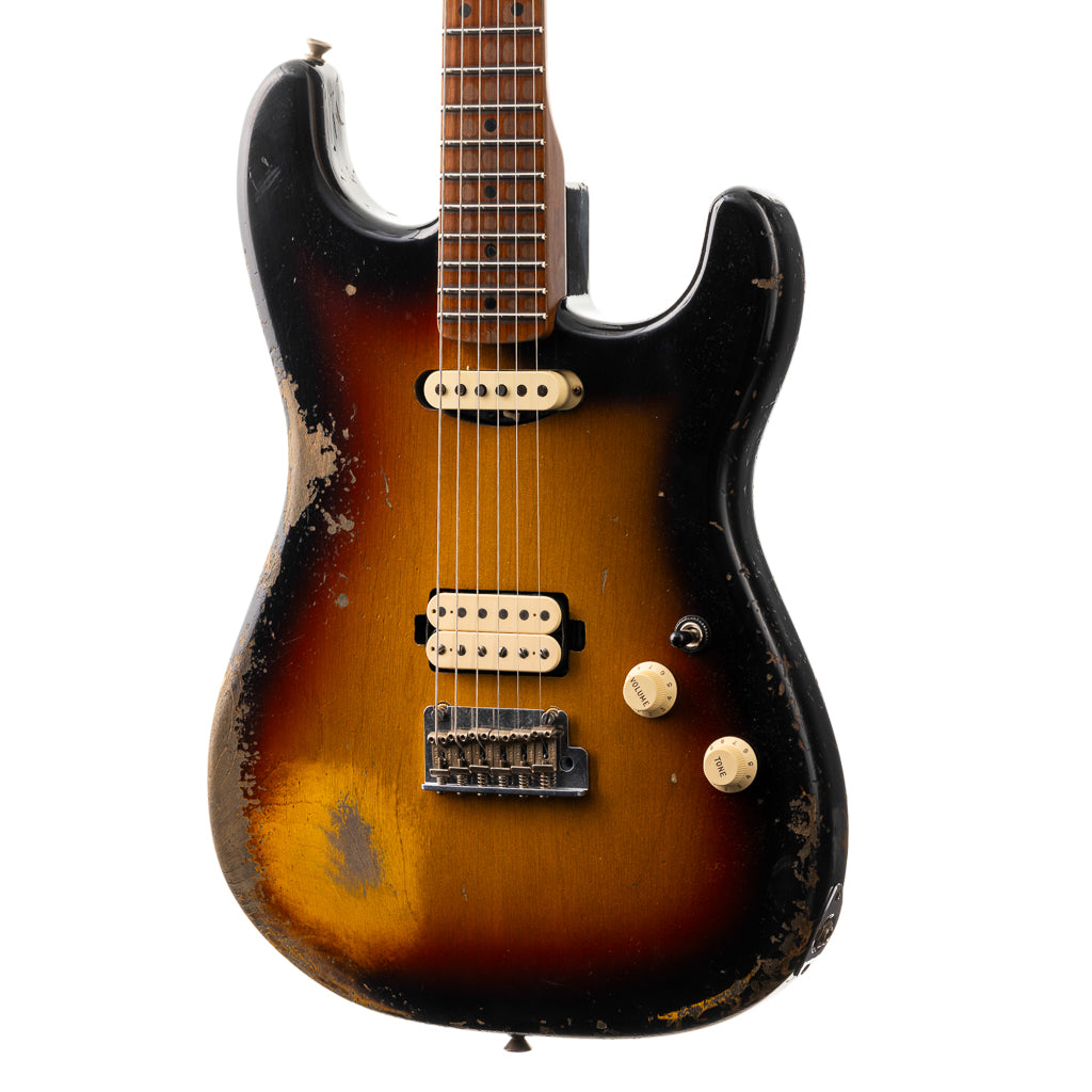 Fender Custom Shop Lark Limited 10 “Wild Horse” 1963 HS Stratocaster Heavy Relic - 3 Tone Sunburst (251)