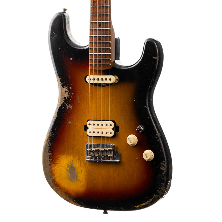 Fender Custom Shop Lark Limited 10 “Wild Horse” 1963 HS Stratocaster Heavy Relic - 3 Tone Sunburst (251)