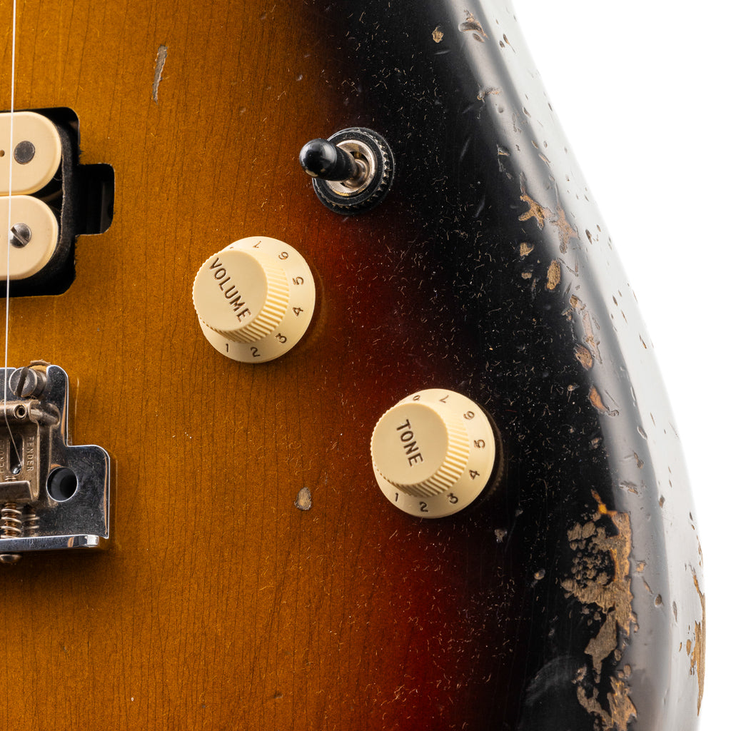 Fender Custom Shop Lark Limited 10 “Wild Horse” 1963 HS Stratocaster Heavy Relic - 3 Tone Sunburst (251)
