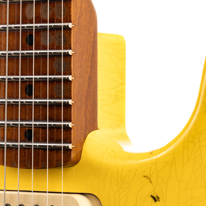 Fender Custom Shop Lark Limited 10 “Wild Horse” 1963 HS Stratocaster Heavy Relic - Graffiti Yellow (380)