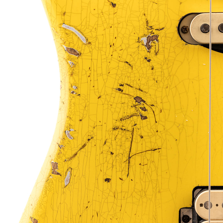 Fender Custom Shop Lark Limited 10 “Wild Horse” 1963 HS Stratocaster Heavy Relic - Graffiti Yellow (380)