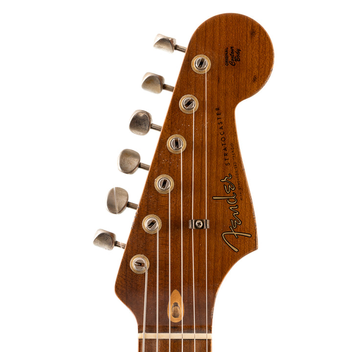 Fender Custom Shop Lark Limited 10 “Wild Horse” 1963 HS Stratocaster Heavy Relic - Graffiti Yellow (380)