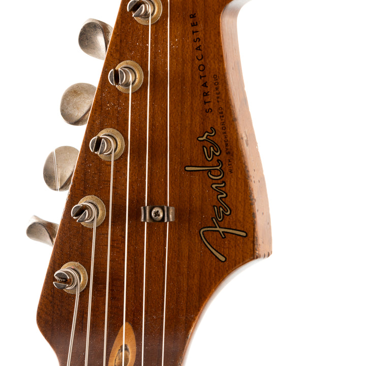 Fender Custom Shop Lark Limited 10 “Wild Horse” 1963 HS Stratocaster Heavy Relic - Graffiti Yellow (380)