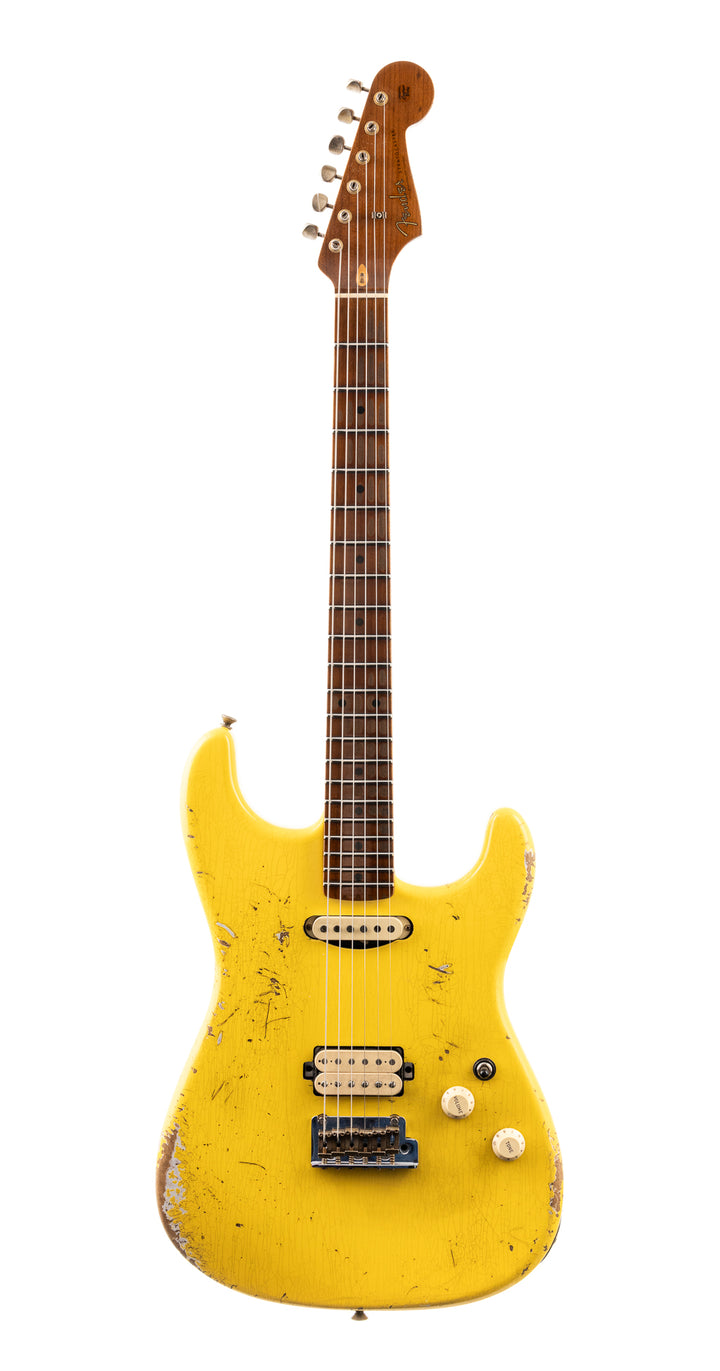 Fender Custom Shop Lark Limited 10 “Wild Horse” 1963 HS Stratocaster Heavy Relic - Graffiti Yellow (380)