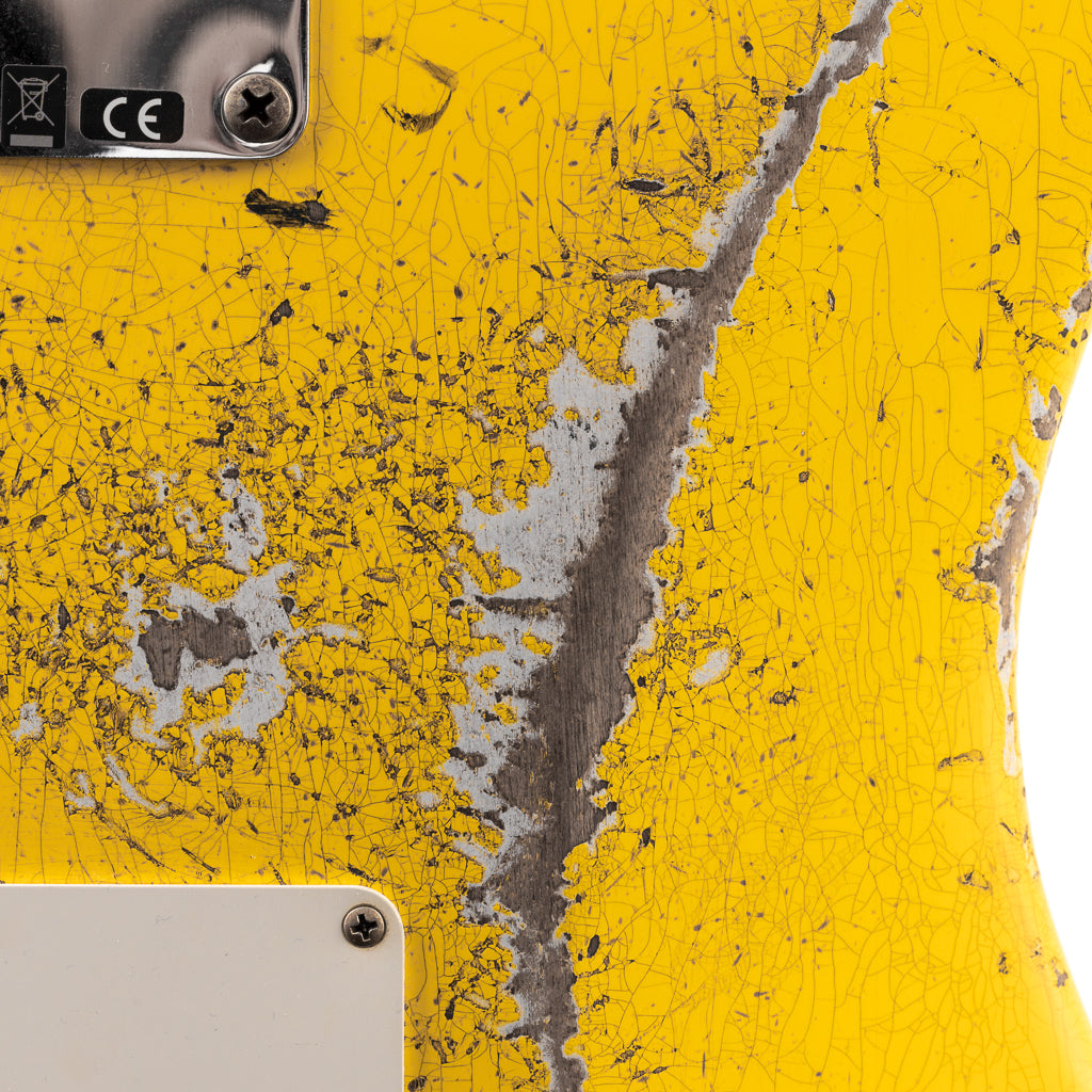 Fender Custom Shop Lark Limited 10 “Wild Horse” 1963 HS Stratocaster Heavy Relic - Graffiti Yellow (380)