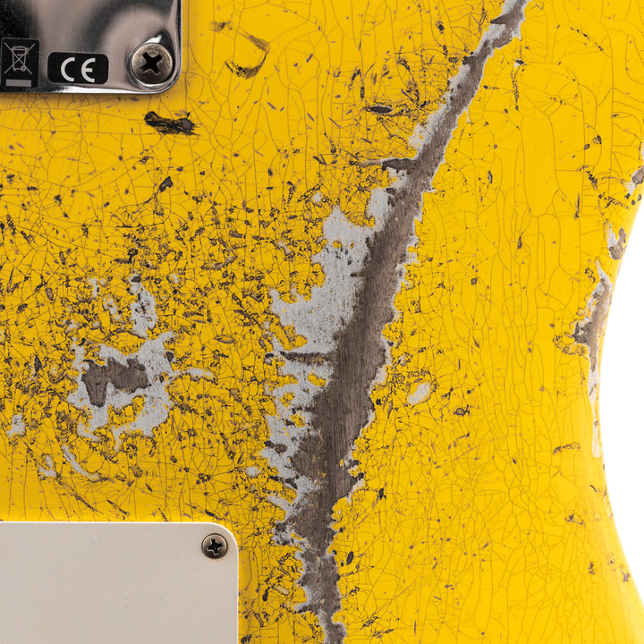 Fender Custom Shop Lark Limited 10 “Wild Horse” 1963 HS Stratocaster Heavy Relic - Graffiti Yellow (380)