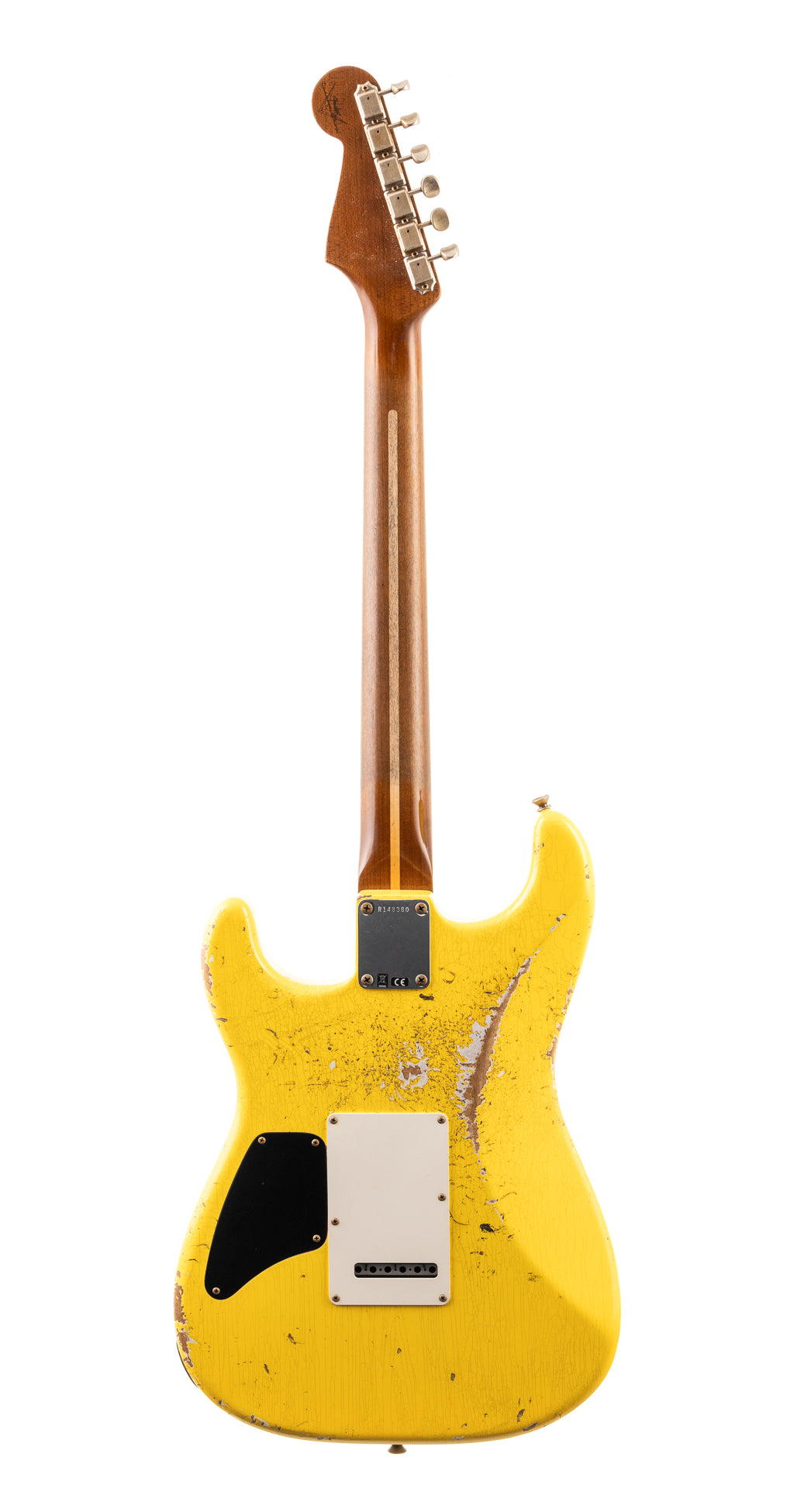 Fender Custom Shop Lark Limited 10 “Wild Horse” 1963 HS Stratocaster Heavy Relic - Graffiti Yellow (380)