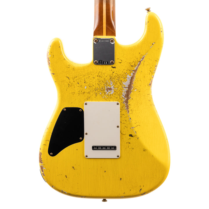 Fender Custom Shop Lark Limited 10 “Wild Horse” 1963 HS Stratocaster Heavy Relic - Graffiti Yellow (380)
