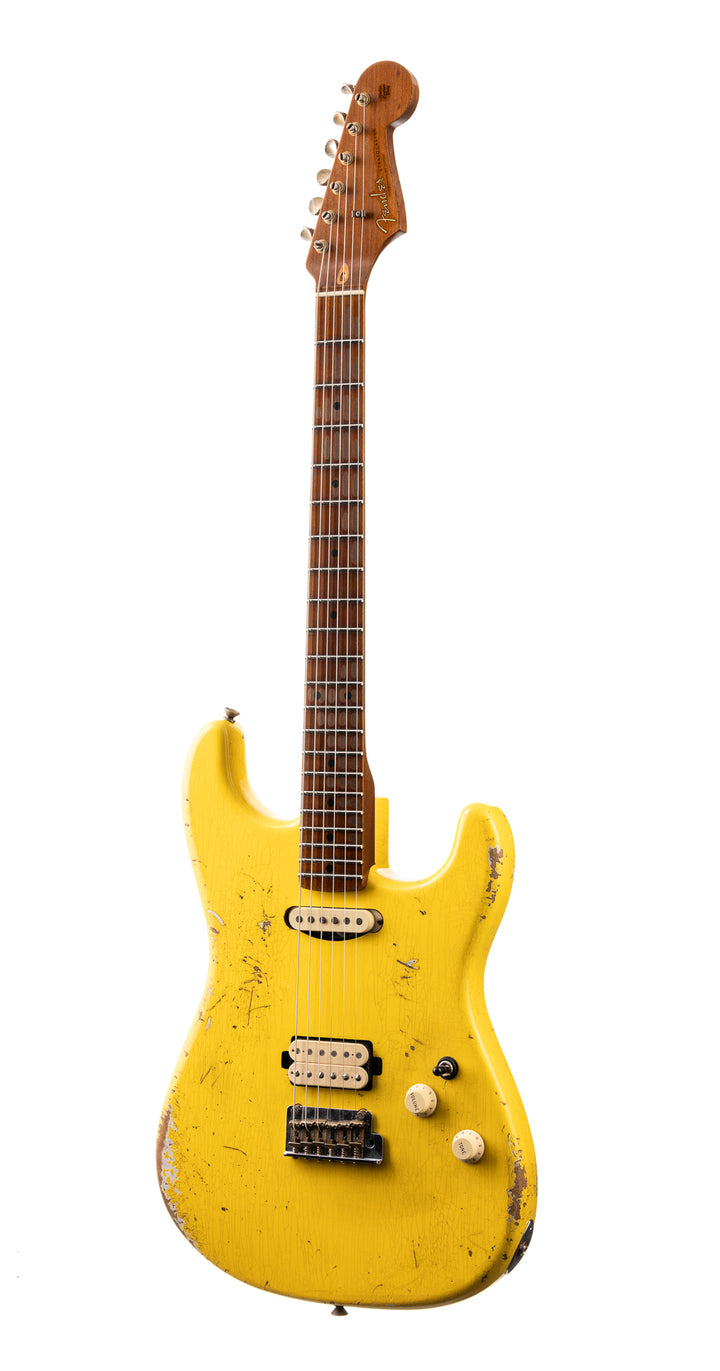 Fender Custom Shop Lark Limited 10 “Wild Horse” 1963 HS Stratocaster Heavy Relic - Graffiti Yellow (380)