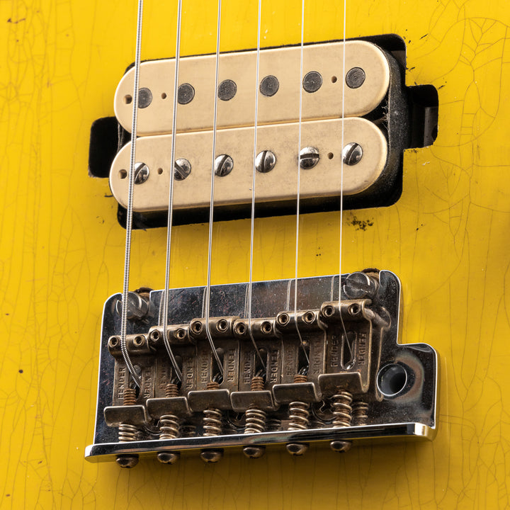 Fender Custom Shop Lark Limited 10 “Wild Horse” 1963 HS Stratocaster Heavy Relic - Graffiti Yellow (380)