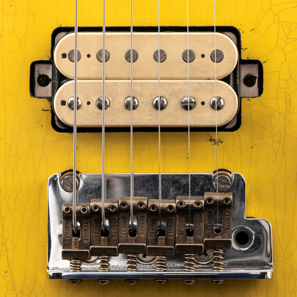 Fender Custom Shop Lark Limited 10 “Wild Horse” 1963 HS Stratocaster Heavy Relic - Graffiti Yellow (380)