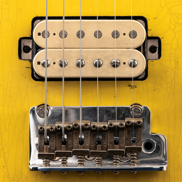 Fender Custom Shop Lark Limited 10 “Wild Horse” 1963 HS Stratocaster Heavy Relic - Graffiti Yellow (380)