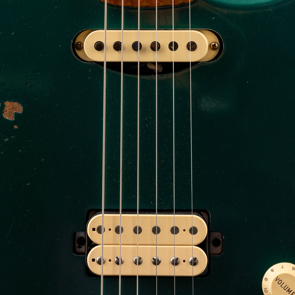 Fender Custom Shop Lark Limited 10 “Wild Horse” 1963 HS Stratocaster Heavy Relic - British Racing Green (393)