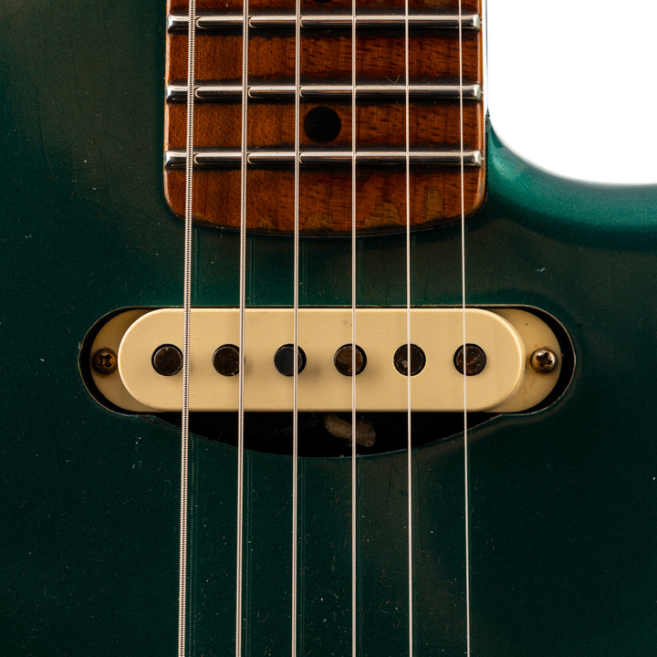 Fender Custom Shop Lark Limited 10 “Wild Horse” 1963 HS Stratocaster Heavy Relic - British Racing Green (393)
