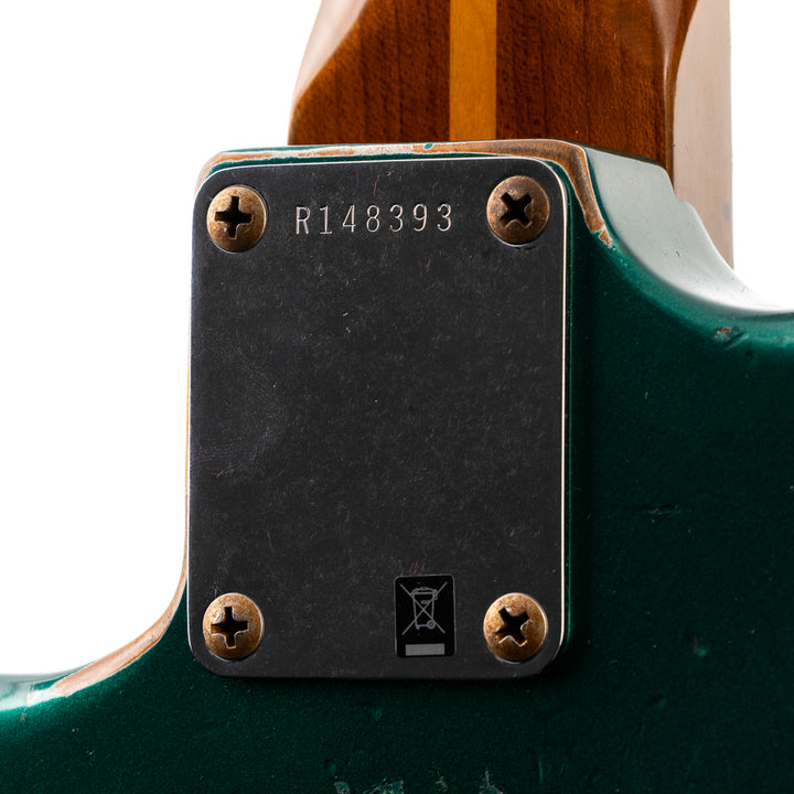Fender Custom Shop Lark Limited 10 “Wild Horse” 1963 HS Stratocaster Heavy Relic - British Racing Green (393)