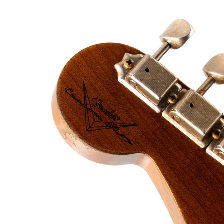 Fender Custom Shop Lark Limited 10 “Wild Horse” 1963 HS Stratocaster Heavy Relic - British Racing Green (393)