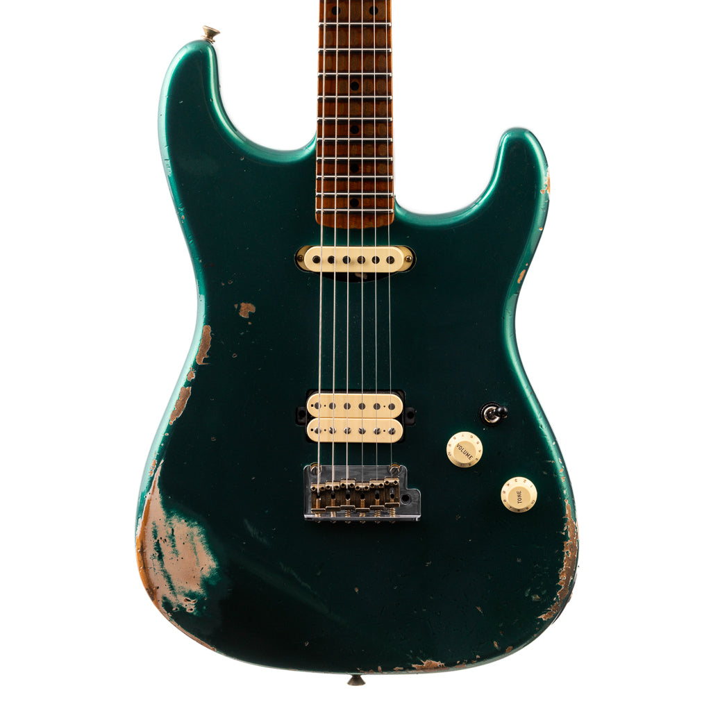 Fender Custom Shop Lark Limited 10 “Wild Horse” 1963 HS Stratocaster Heavy Relic - British Racing Green (393)