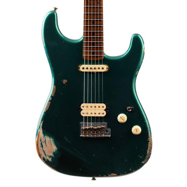 Fender Custom Shop Lark Limited 10 “Wild Horse” 1963 HS Stratocaster Heavy Relic - British Racing Green (393)