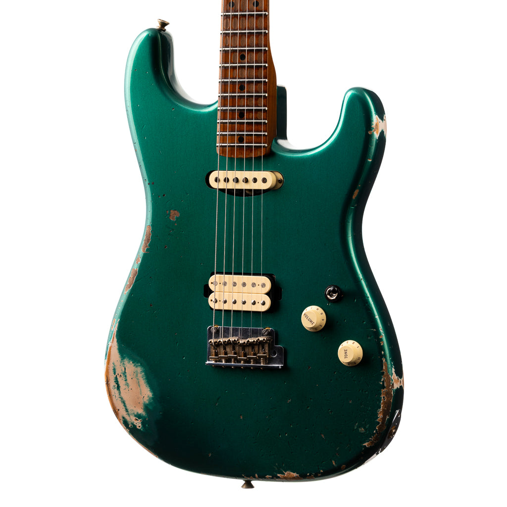 Fender Custom Shop Lark Limited 10 “Wild Horse” 1963 HS Stratocaster Heavy Relic - British Racing Green (393)