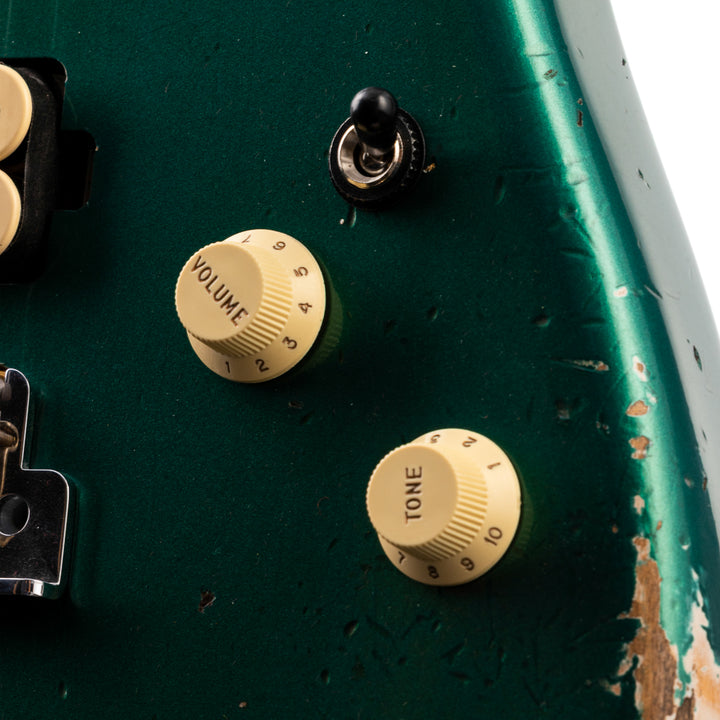 Fender Custom Shop Lark Limited 10 “Wild Horse” 1963 HS Stratocaster Heavy Relic - British Racing Green (393)